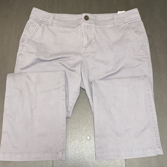 Old Navy Size 14 Petite Boot Cut Gray Denim - Picture 4 of 14